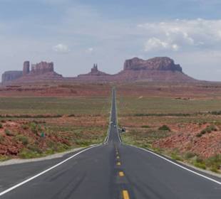 Monument Valley wie aus "Forrest Gump"