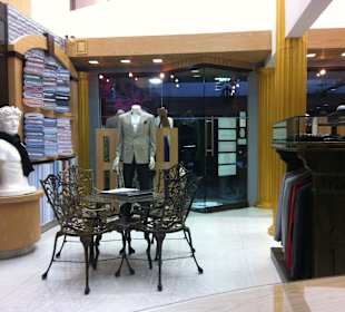 Inside our exclusive tailor.