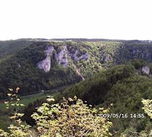 Donautal vom Spaltfelsen