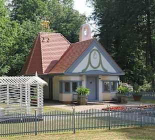 Das Prinzessinnenhaus im Park Wolfsgarten 