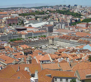 Blick auf Lissabon