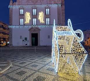 Olhão rund um den Yachthafen-  Igreja Matriz de No