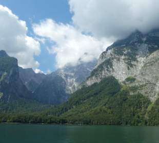 Im Elektroboot über den schönen Königssee gleiten