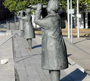 Skulpturen am Museumshafen Vegesack
