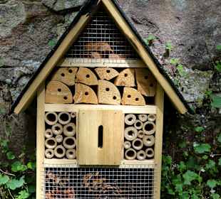 "Insektenhotel" im Schlosspark in der Altstadt