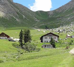 Von der Zans Alm über die Gampen und zurück 3