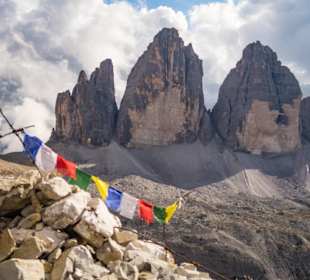 Wanderung zu den Drei Zinnen