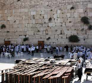 Klagemauer in Jerusalem