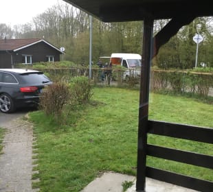 Morgens mit Brötchenwagen