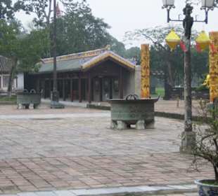 Der Exerzierplatz des Palastes