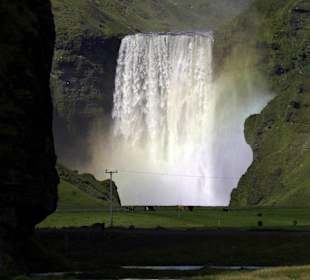 Skógar waterfall
