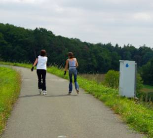 Das Oberbecken Happurger Stausee