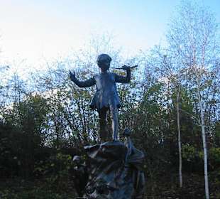 Peter Pan Statue im Hyde Park