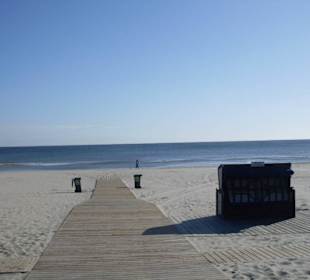 Weg zum Strand