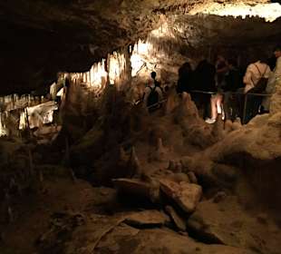 Tropfsteinhöhle – leider tropft es sehr wenig ):