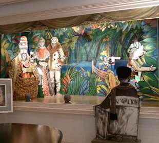 Im Konzertsaal des Giardini La Mortella