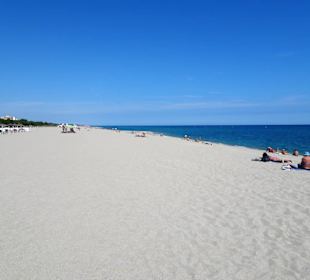 Am Meer in Argelès-Plage