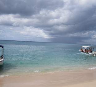 Boote am Strand