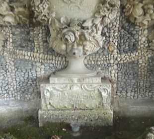 Innerer italienischer Rosengarten