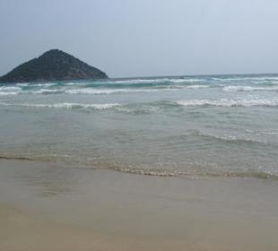 Paradies Beach etwas 2 Km vom Hotel Agorastos entfernt