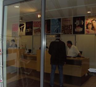 Blick in Theaterkasse