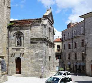 Die Außenansicht des Oratoriums