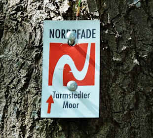 Ausschilderung des Rundweges