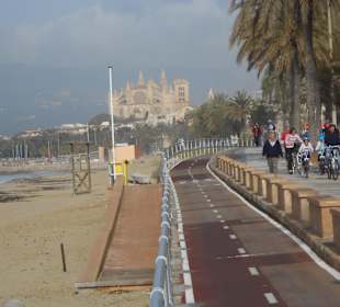 Radweg Richtung Kathedrale