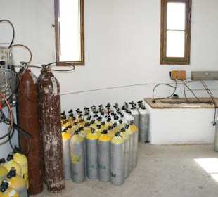 Kompressorraum Sinai Divers