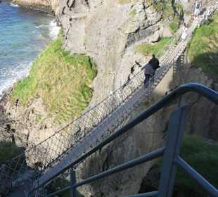 Carrick-a-Rede Rope Bridge in Nordirland