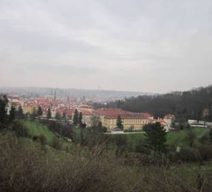 Blick vom Kloster Strachov