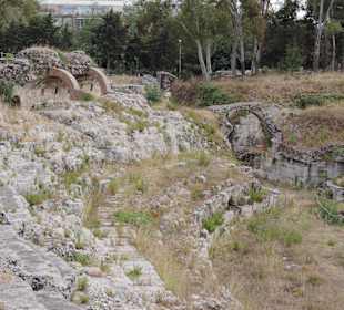 Siracusa Parco archeologico Římský amfiteatr