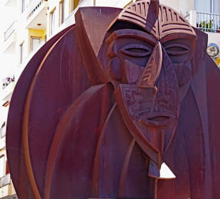 Eisengesicht eines Guanchen