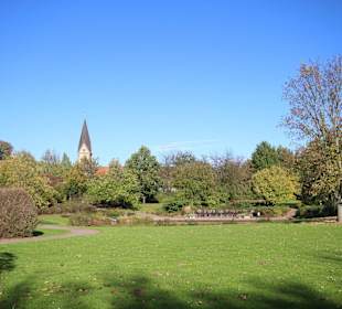 Weite Wiesen im Kurpark
