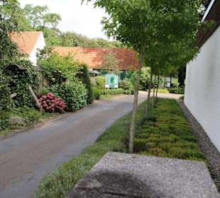 Weg zum Clubhaus