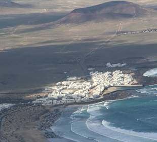 Famara von oben gesehen