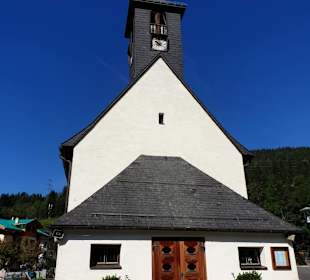 Kleine Kirche-Start der Wanderung