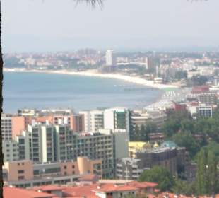 Blick auf den Sonnenstrand