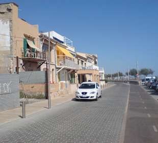 Radweg von der Playa nach Palma