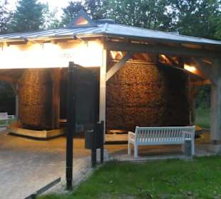 Unterwegs im Kurpark von Bad Mergentheim