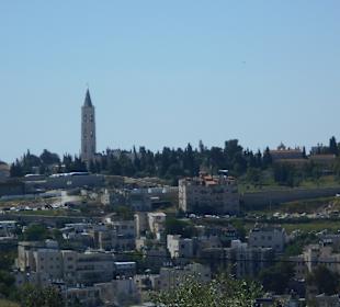 Ausblick über Jerusalem