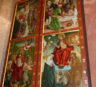 Dreifaltigkeitskirche: Marienaltar (geschlossen)