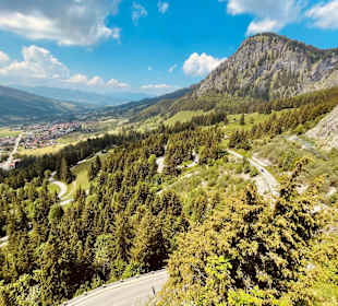 Aussicht von der Kanzelhütte