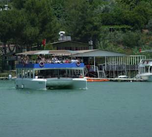 Katamaran auf dem Green Lake