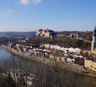 Burghausen mit Burg