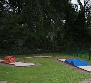 Minigolf an der Strandpromenade