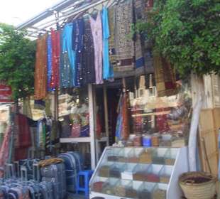 Typischer Verkaufsstand