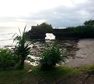 Blick auf den kleinen Tempel