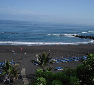 Strand in Puerto de la Cruz