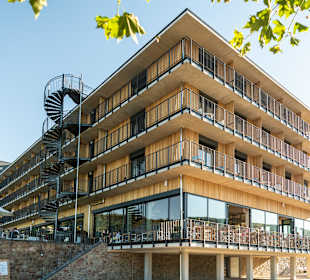 Außenansicht PAPA RHEIN - Hotel & Spa